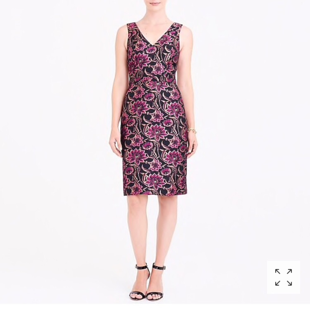 J.Crew Jacquard Dress